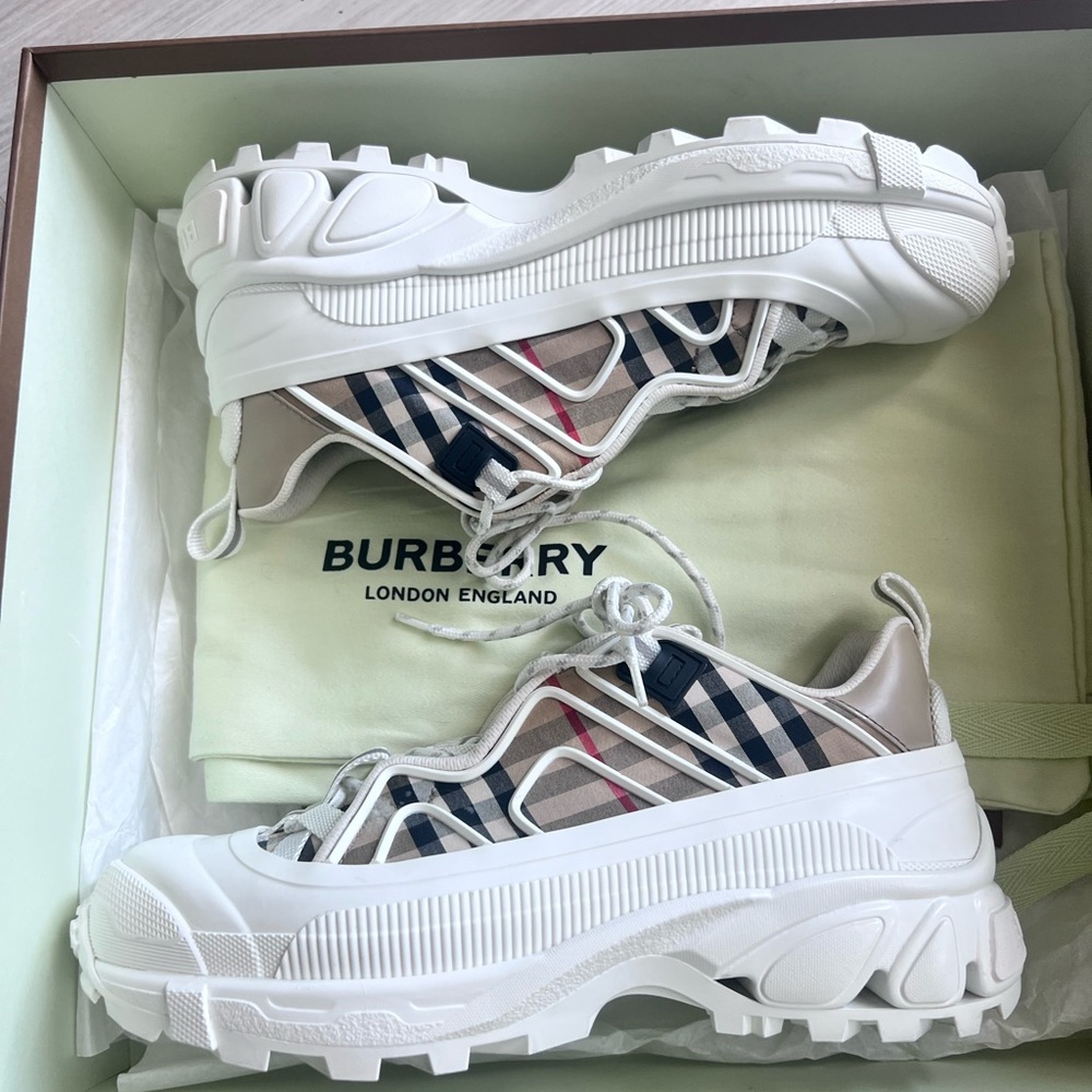 Burberry Archive Check Arthur Sneakers